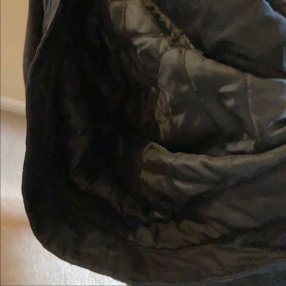 NWOT H&M BLACK PADDED PARKA WITH HOOD - Picture 5 of 7